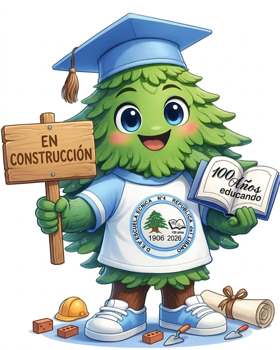 Mascota Escuela Técnica N°4 - En construcción